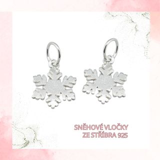 ❄️ Sněhová vločka ve stříbře Přidej svému šperku dotek zimní elegance s tímto jemným přívěskem. 🔗 Objev detail tohoto...