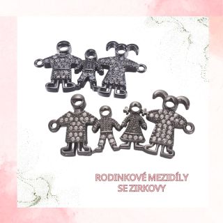 Malý detail, který udělá velký efekt. Tato rodinka se bude vyjímat na shamballa náramcích. V decentním kovovém provedení s...