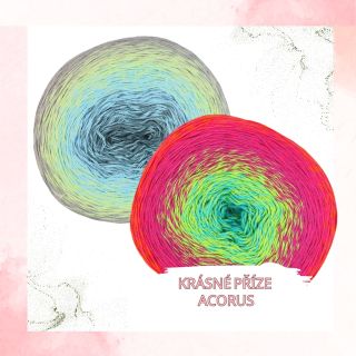 Hledáš materiál pro originální šálu, svetr nebo dekoraci? Přinášíme ti měkkou a barevnou přízi Acorus, která dodá tvým...